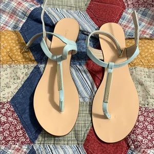 BRAND NEW Calvin Klein teal sandals